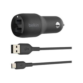 Belkin BOOST CHARGE Dual Charger Car power CCE002BT1MBK