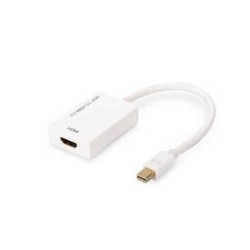 ASSMANN adapter Mini DisplayPort (M) to HDMI (F)  20cm white