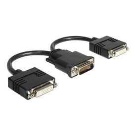 DeLOCK DVI adapter DVI-I (F) to DMS-59 (M) 20 cm 65281