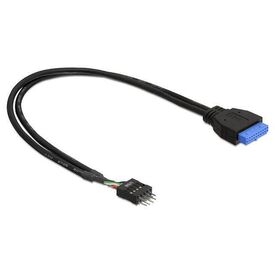 DeLOCK USB cable 19 pin USB 3.0 header (F) to 8 pin 83095