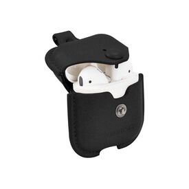 TERRATEC Air Box Case for earphones black leather 306851