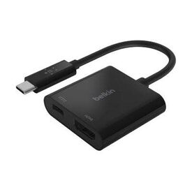 Belkin USB-C to HDMI + Charge Adapter Video AVC002BTBK