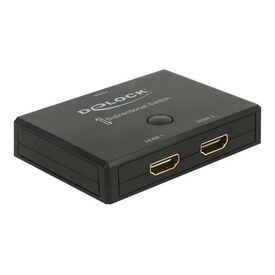 DeLock HDMI 2 1 Switch bidirectional 4K 60 Hz 18749