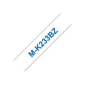 Brother M-K233BZ Blue on white Roll (1.2 cm x 8 MK233BZ