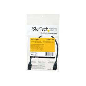 StarTech.com 0.3 m Round SATA Cable Latching SATRD30CM