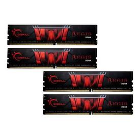 G.Skill AEGIS DDR4 kit 64GB: 4x16GB F4-3200C16Q-64GIS