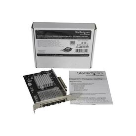 StarTech.com Quad Port 10G SFP+ Network Card PEX10GSFP4I