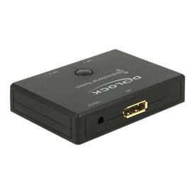 DeLock Displayport 2 1 Switch bidirectional 4K 60 18750
