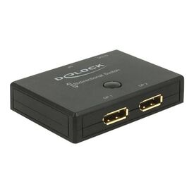 DeLock Displayport 2 1 Switch bidirectional 4K 60 18750