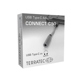 TERRATEC Connect C50 USB-C to headphone jack 284535