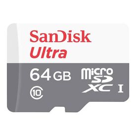 SanDisk Ultra Flash 64GB Class 10  SDSQUNR-064G-GN3MA