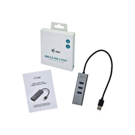 i-Tec USB 3.0 Metal 3-Port Hub U3METALG3HUB
