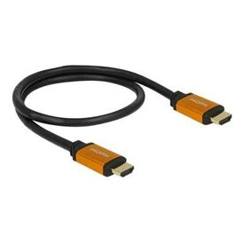 DeLOCK HDMI cable  50cm 8K black, gold 85726