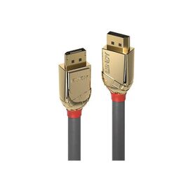 Lindy Gold DP cable 1.2 4K 10m grey 36296