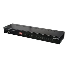 Lindy KVM Switch Pro USB 2.0 Audio DVI-I KVM audio 39317