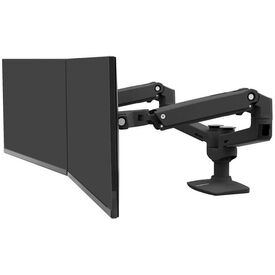 Ergotron LX Dual Side-by-Side Arm 27" matte black  45-245-224