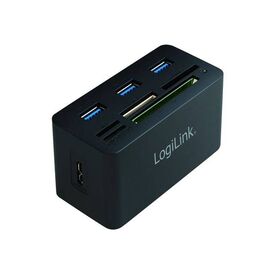 LogiLink USB 3.0 Hub with All-in-One Card Reader CR0042