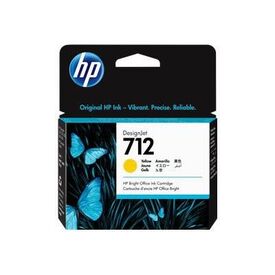 HP 712 29 ml yellow original DesignJet ink 3ED69A