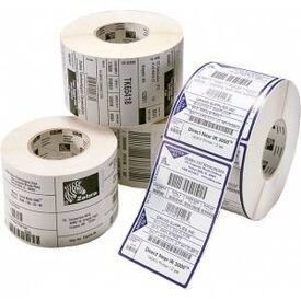 Zebra Z-Perform 1000D Paper permanent adhesive 3007419-T