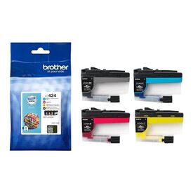 Brother 4-pack black, yellow, cyan, magenta LC-424VAL