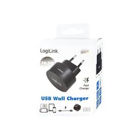 LogiLink USB wall charger Power adapter 10.5 Watt PA0217