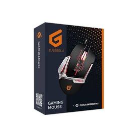 Conceptronic DJEBBEL 8 Mouse ergonomic optical DJEBBEL02B