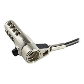 StarTech.com 6.5' (2m) 3-in-1 Universal Laptop LTULOCK4D