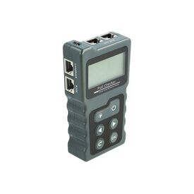 DeLOCK LCD Cable Tester RJ45 PoE DC Network tester 63110