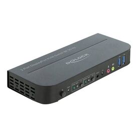 DeLock DisplayPort 1.4 KVM Switch 8K 30 Hz with USB 11482