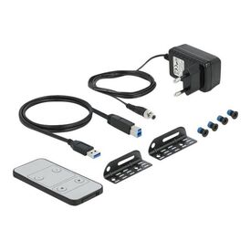 DeLock DisplayPort 1.4 KVM Switch 8K 30 Hz with USB 11482