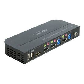 DeLock DisplayPort 1.4 KVM Switch 8K 30 Hz with USB 11482