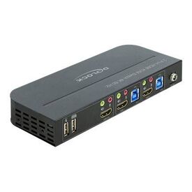 DeLock HDMI KVM Switch 4K 60 Hz with USB 3.0 and 11481