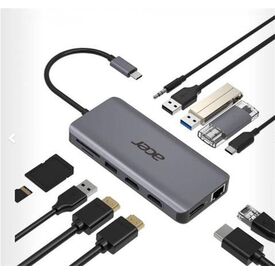 Acer 12-In-1 Type-C Adapter Docking station HP.DSCAB.009