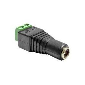 DeLOCK Adapter DC 2.1 x 5.5 mm female > Terminal Block 65421