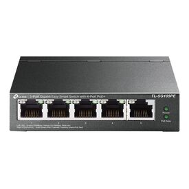 TPLink TL-SG105PE Switch Managed 5 x   TL-SG105PE