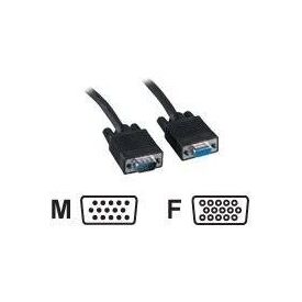 equip 3+4 VGA extension cable HD15 (VGA) (M) to HD-15 118800