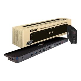 Club 3D Docking station USBC 3.2 Gen 1 VGA, HDMI, CSV-1564W100