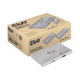 Club 3D Thunderbolt 4 Portable 5in-1 Hub with Smart CSV-1580