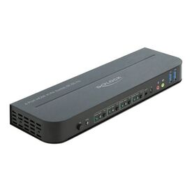 DeLock KVM audio switch 4 x KVM audio 1 local user 11483