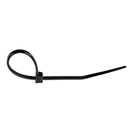 StarTech.com 15cm Cable Ties, 3mm wide CBMZT6BK