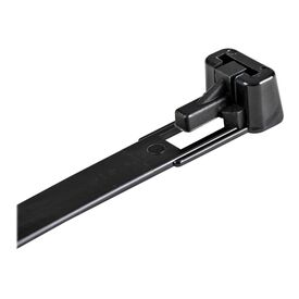 StarTech.com 25cm Reusable Cable Ties, 7mm wide CBMZTRB10BK