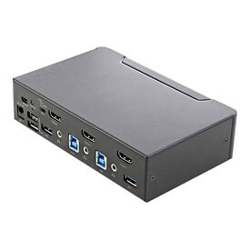 StarTech.com 2 Port HDMI KVM Switch, Single Monitor SV231HU34K6