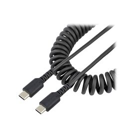 StarTech.com 50cm USB C Charging Cable, Coiled R2CCC50C-USB-CABLE