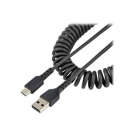 StarTech 1m USB-C Charging Cable, Coiled R2CCC1M-USB-CABLE