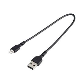 StarTech 30cm Durable Black USB-A to Lightning Cable RUSBLTMM30CMB