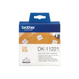 Brother DK11221 Black on white 23 x 23 mm 1000 DK11221