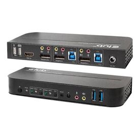 Club 3D CSV7210 KVM audio switch 2 x KVM audio 1 CSV-7210