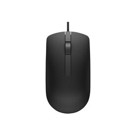 Dell MS116 Mouse optical 2 buttons wired USB black for 570AAIS
