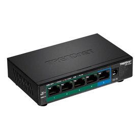 TRENDnet TPE TG52 Switch 4 x 101001000 (PoE+) + 1 x TPETG52