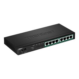 TRENDnet TPE TG84 Switch 8 x 101001000 (PoE+) desktop, TPETG84